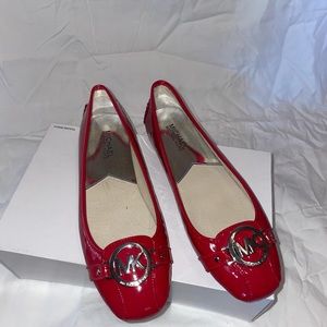 Michael Kors Red Flats
